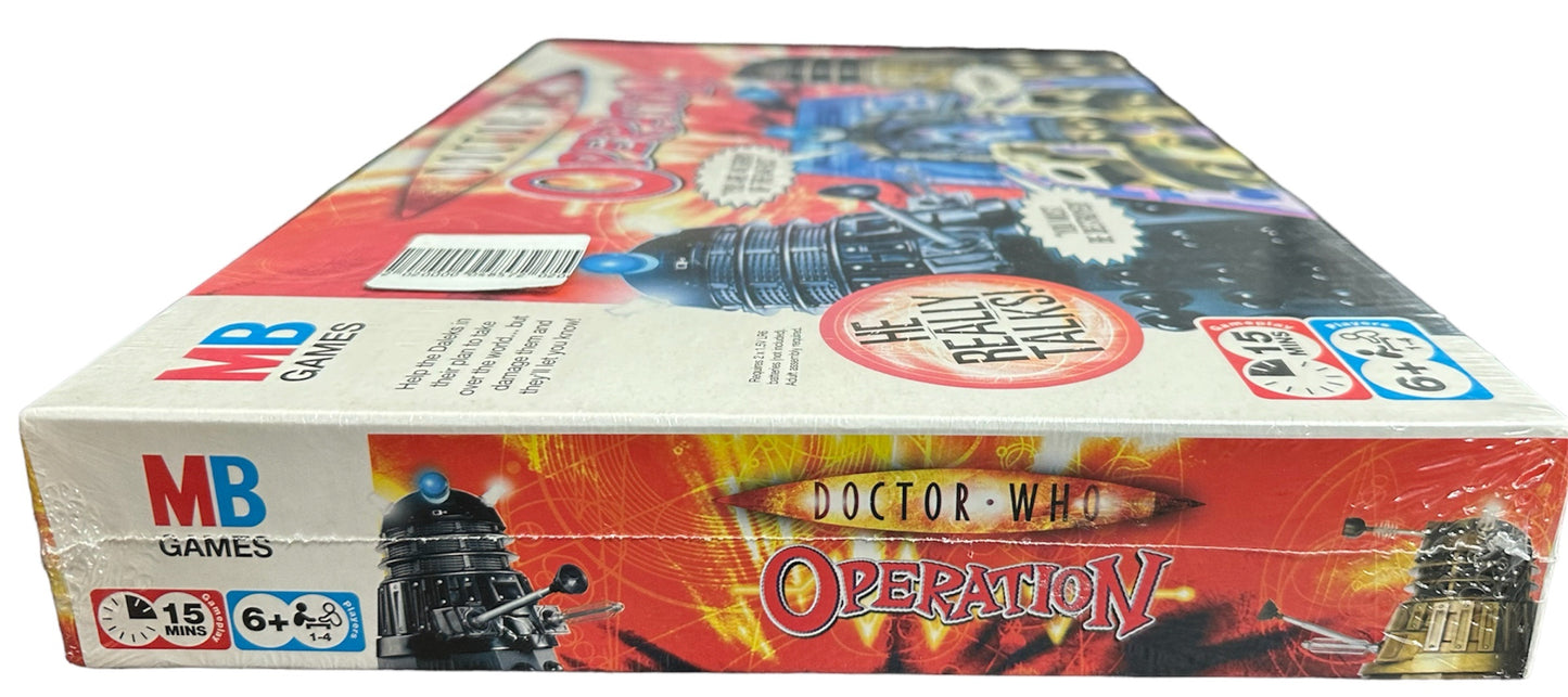 Vintage 2006 Doctor Dr Who Operation The Game - Factory Sealed Shop Stock Room Find