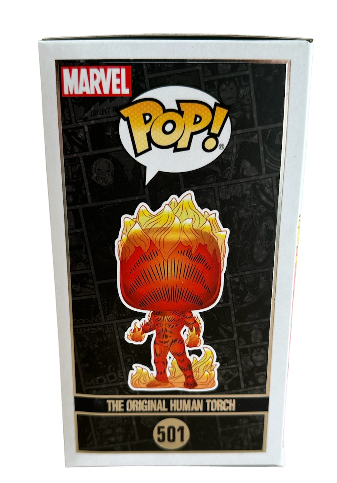 POP! 2019 Marvels 80 Years First Appearance Funko Pop Vinyl Figure - The Original Human Torch Bobble-Head No. 501 - Brand New Shop Stock Room Find