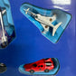 Vintage Vivids 1993 Gerry Andersons Captain Scarlet And The Mysterons Spectrum Command Team Diecast 5 x Vehicle Set. - Factory Sealed Shop Stock Room Find