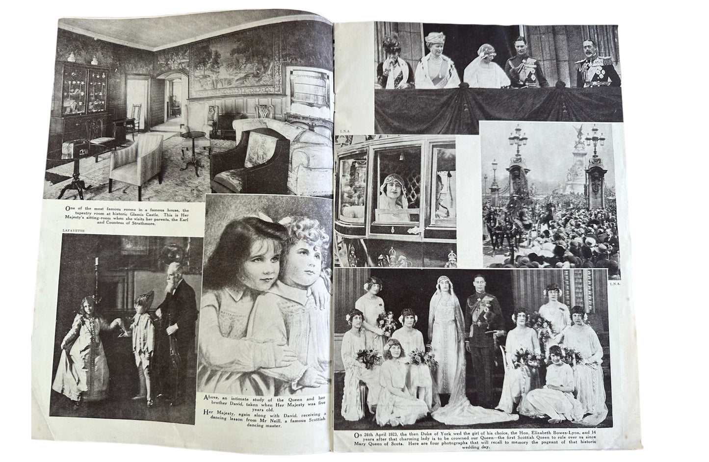 Vintage 1937 - Our Scottish Queen - Supplement To The People's Friend - Very Good Condition Very Very Rare Item.