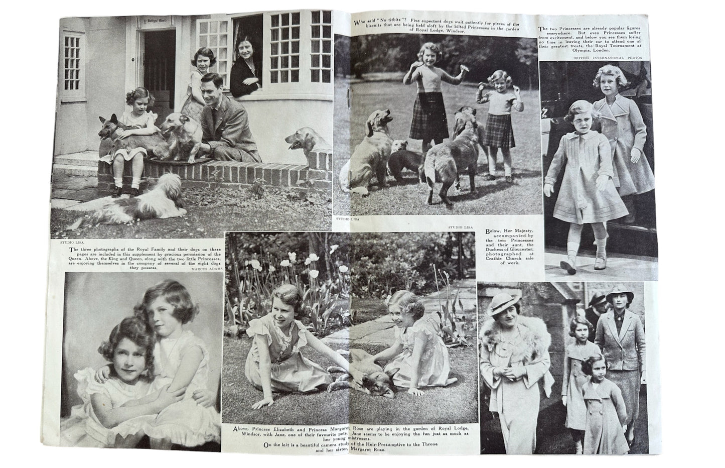 Vintage 1937 - Our Scottish Queen - Supplement To The People's Friend - Very Good Condition Very Very Rare Item.