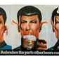 Vintage 1976 Star Treks The Original Series Mr Spock Heinekens Beer Advertisement Poster - Fantastic Condition