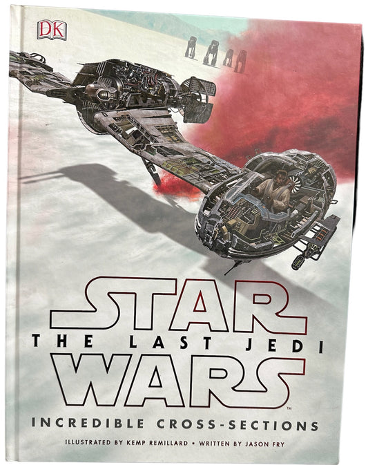 Star Wars The Last Jedi - Incredible Cross Sections - Large Hardback Book - Brand New Shop Stock Room Find