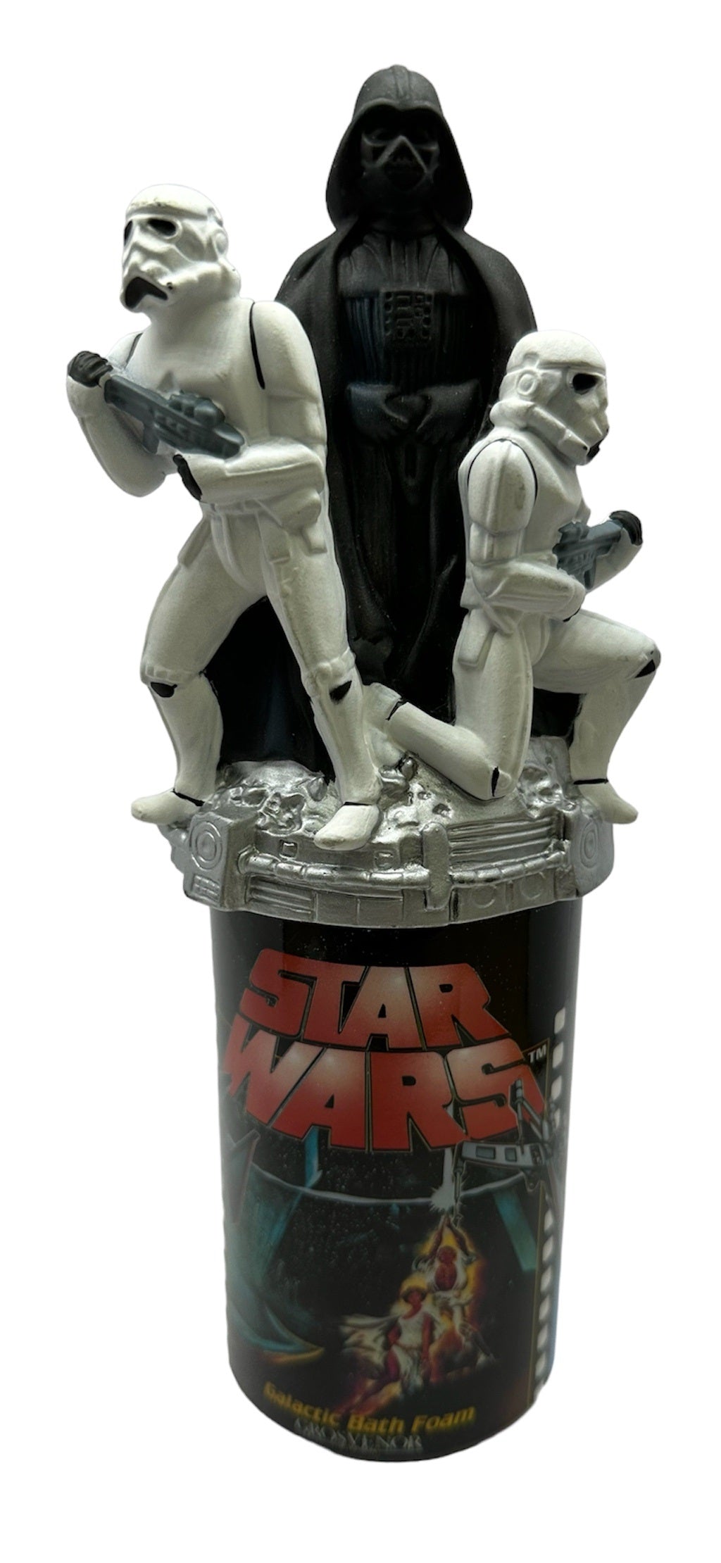 Vintage 1995 Star The Original Trilogy Wars Galactic Bath Foam 500ML In Collectable Bottle - Factory Sealed Shop Stock Room Find