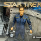 Vintage Art Asylum 2002 Star Trek Enterprise Broken Bow Deluxe Captain Jonathan Archer Action Figure With Enterprise NX-01 Electronic Bridge Base & Captains Chair - Factory Sealed Shop Stock Room Find