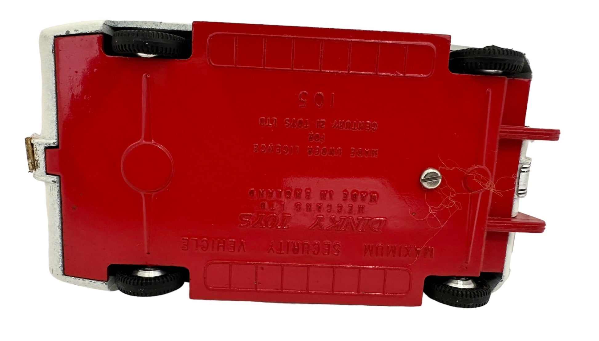 Restored Gerry Anderson Dinky 104 Captain Scarlet Spectrum Pursuit Vehicle Captain Black Version In Repro Box - Sally Antiques - Foto 2