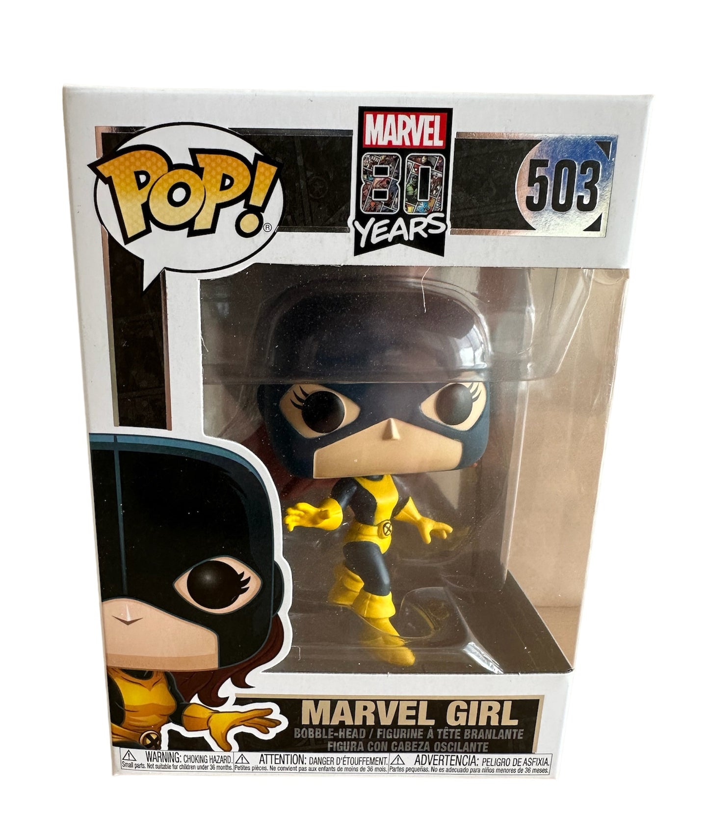 POP! 2019 Marvels 80 Years First Appearance Funko Pop Vinyl Figure - Marvel Girl Bobble-Head No. 503 - Brand New Shop Stock Room Find