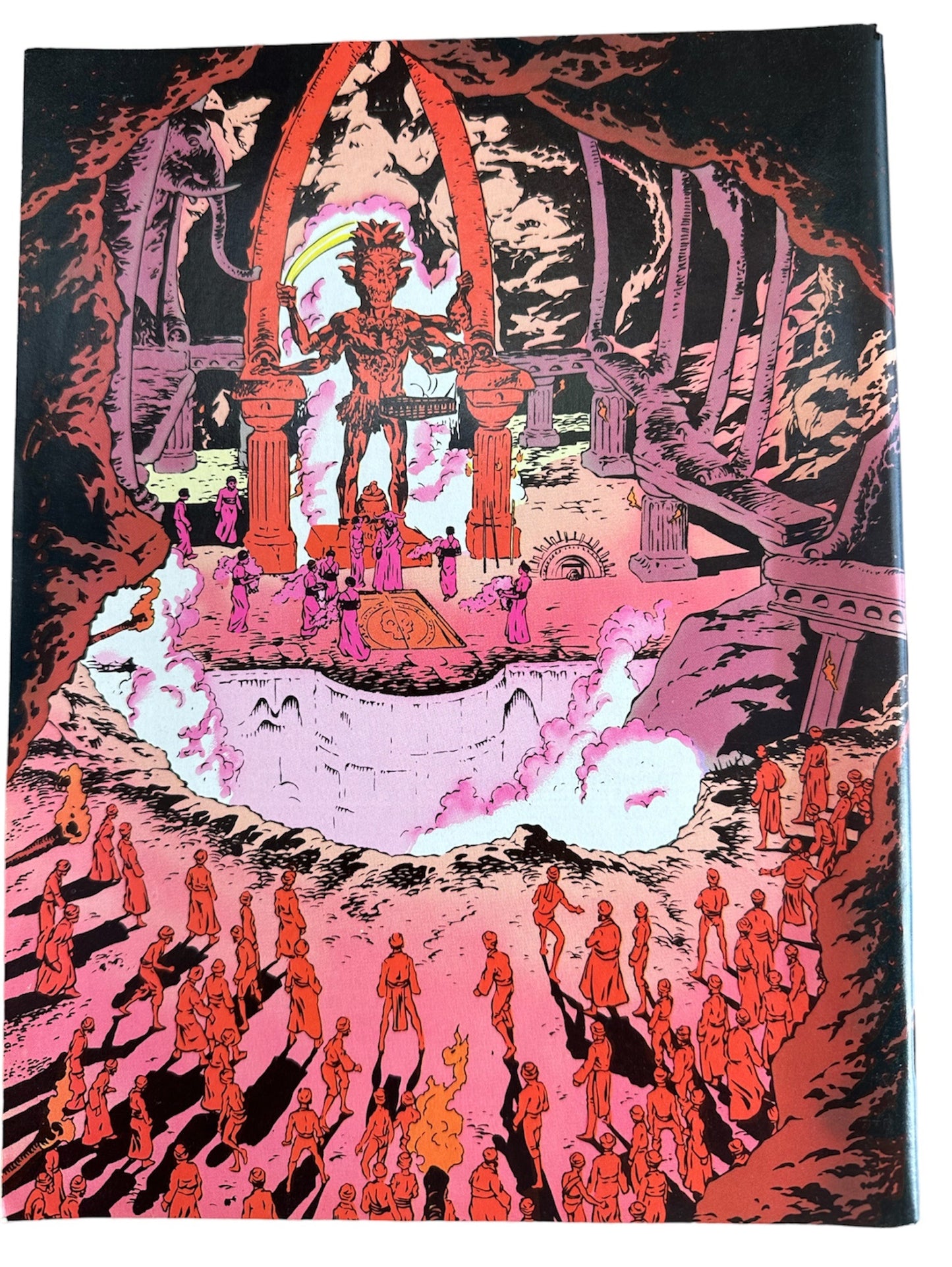 Vintage 1984 Indiana Jones And The Temple Of Doom Comic Storybook Based On The Steven Spielberg Film - Brand New Shop Stock Room Find.