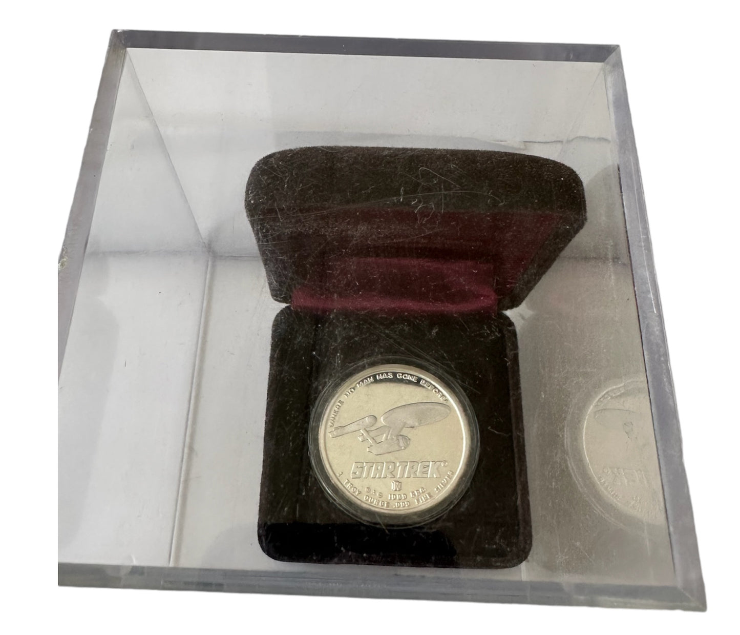 Vintage Rarities Mint 1989 Limited Edition Star Trek The Original Series Commemorative Silver Coin - Lieutenant Uhura - Shop Stock Room Find