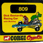 Vintage Corgis Comics 1973 Dick Dastardly Racing Car Diecast Model No. 809 With Muttley - Wacky Racers - Mint Condition In The Original Box - Shop Stock Room Find