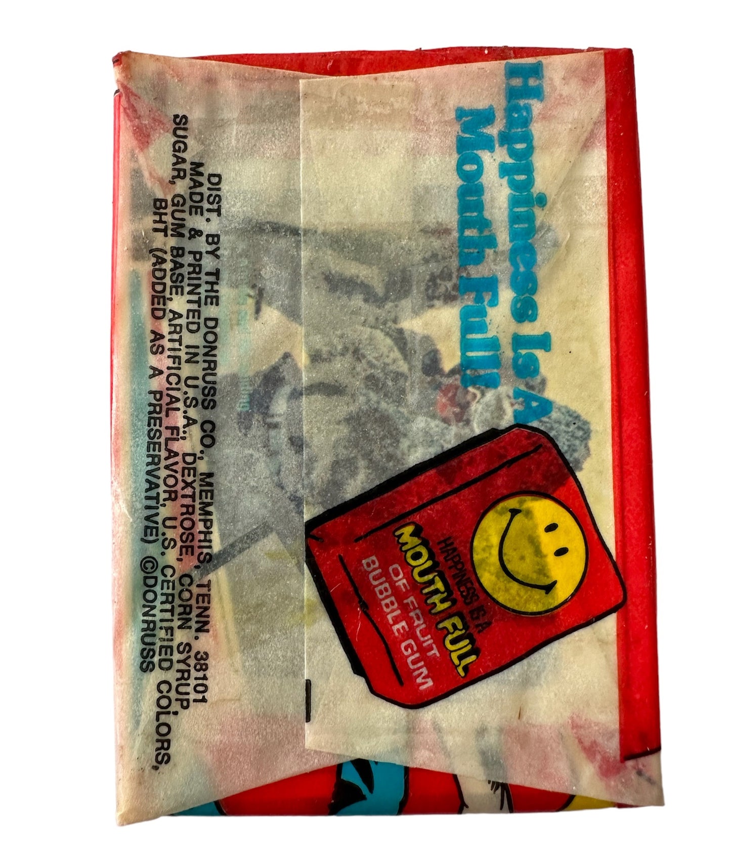 Vintage 1976 Space 1999 Ultra Rare 1976 Bubble Gum Trading Cards Pack - Containing 5 x Trading Cards & A Stick Of Bubble Gum - Shop Stock Room Find