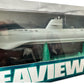Vintage 2009 Irvin Allen's Voyage To The Bottom Of The Sea - Seawiew Submarine All Plastic Prepainted & Assembled Display Model - Brand New Factory Sealed Shop Stock Room Find