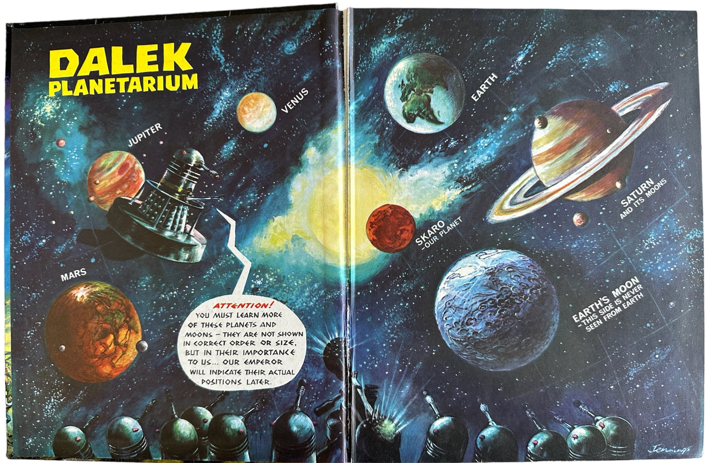 Vintage Terry Nations The Dalek Book Annual 1965 - Dr Who Spin Off - Very Good Condition