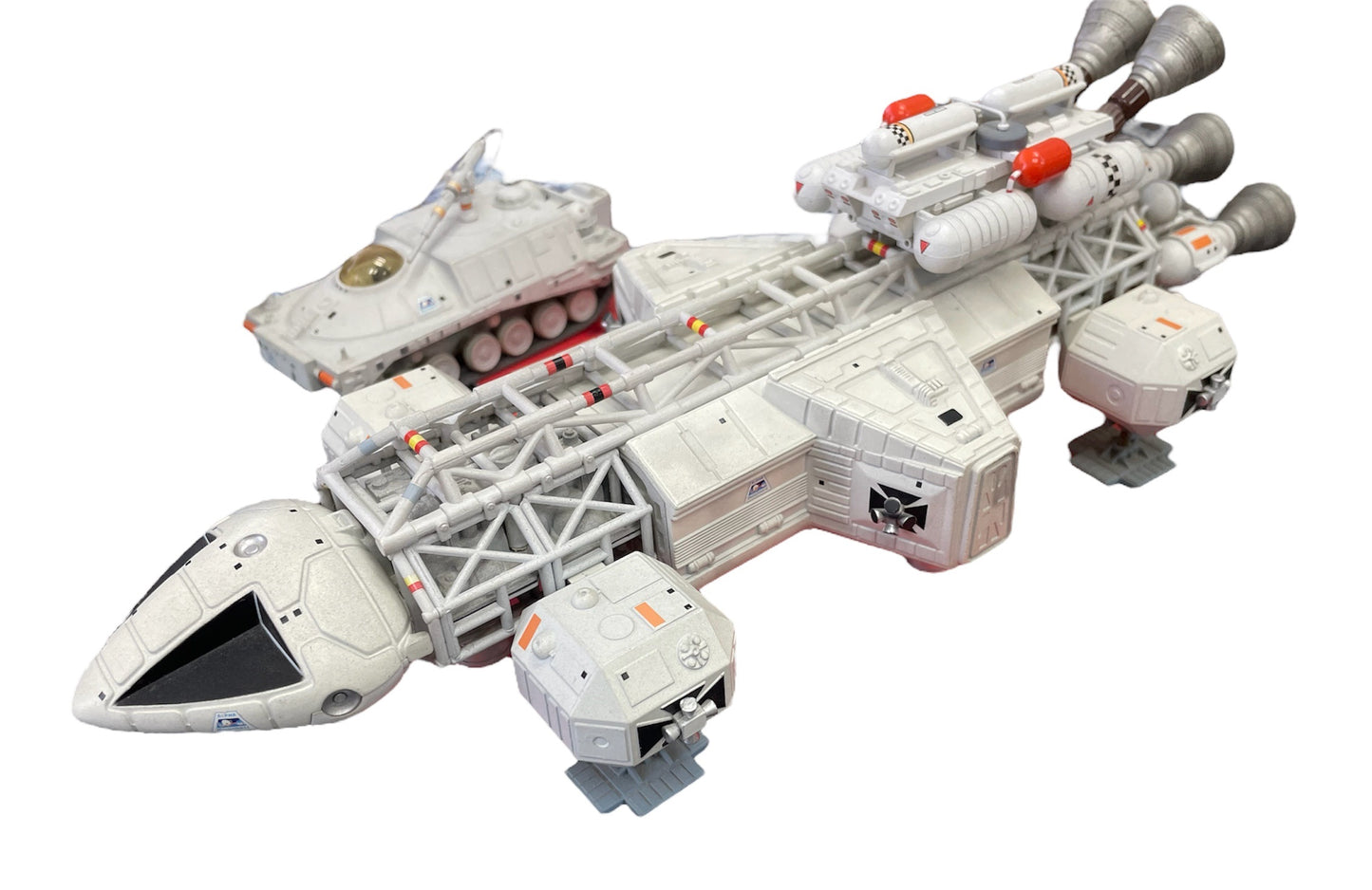 Vintage 2006 Gerry Andersons Space 1999 Deluxe Eagle Gift Set - Includes Laboratory Eagle Transporter With Booster Rockets, Laser Tank And Alpha Moon Buggy - Shop Stock Room Find.