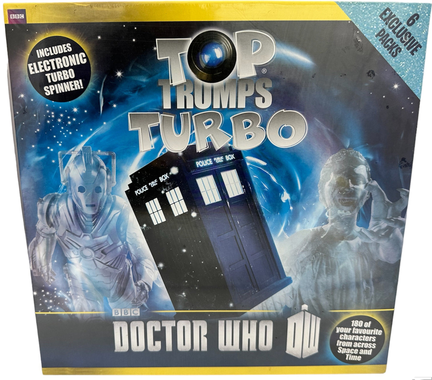 Vintage 2013 Doctor Dr Who Top Trump Turbo - Brand New Factory Sealed Shop Stock Room Find