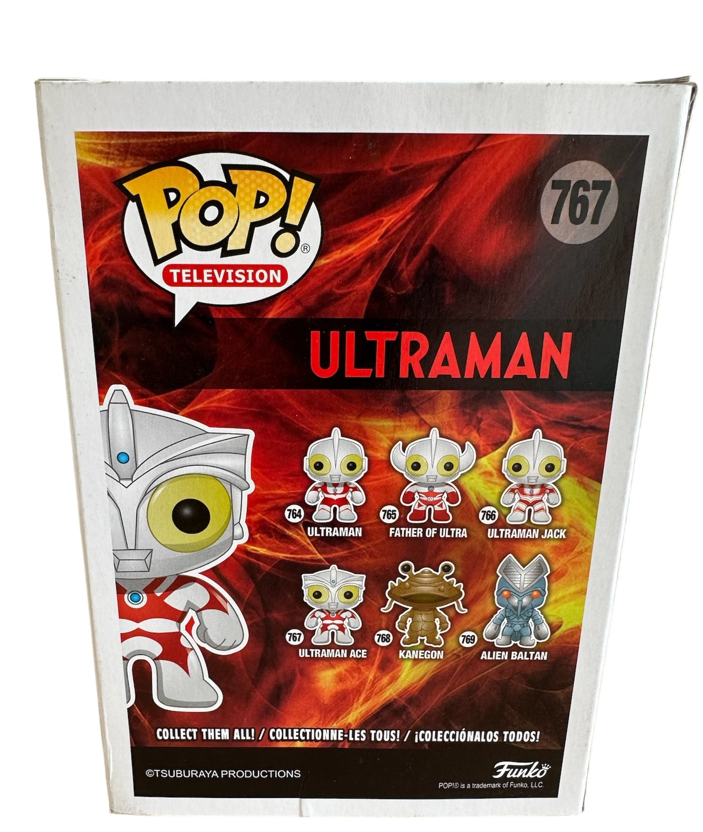 POP! Television 2018 Ultraman Funko Pop Vinyl Figures - Ultraman Ace No. 767 Vinyl Figure - Brand New Shop Stock Room Find