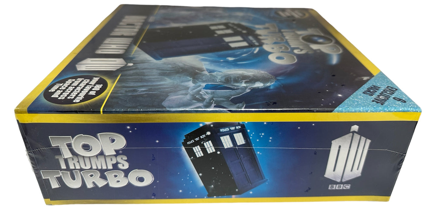 Vintage 2013 Doctor Dr Who Top Trump Turbo - Brand New Factory Sealed Shop Stock Room Find