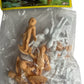 Vintage 1960's Gerry Andersons Thunderbirds Comansi International Rescue Plastic Figure Set White/Baige Guardianes Del Espacio New In Sealed Bag