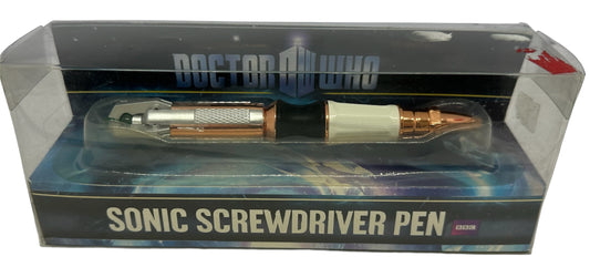 Vintage 2009 Dr Who The 11th Doctors Sonic Screwdriver Pen - Brand New Factory Sealed Shop Stock Room Find
