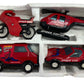Vintage Buddy L 1982 The Amazing Spider Super Heroes Man Diecast Vehicle Set - Includes Bike, Car, Van & Copter - Fantastic Condition In The Original Box