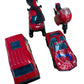 Vintage Buddy L 1982 The Amazing Spider Super Heroes Man Diecast Vehicle Set - Includes Bike, Car, Van & Copter - Fantastic Condition In The Original Box