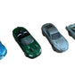 Vintage 2003 Corgi The James Bond Collection Set Of 4 1/50 Scale Die-cast Model Vehicles - DB5, V12 Vanquish, Z3 & XKR - Film Cannister Gift Set No. TY95903