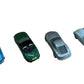 Vintage 2003 Corgi The James Bond Collection Set Of 4 1/50 Scale Die-cast Model Vehicles - DB5, V12 Vanquish, Z3 & XKR - Film Cannister Gift Set No. TY95903