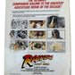 Vintage 1981 Raiders Of The Lost Arc The Illustrated Screenplay Large Paperback Book - Fantastic Condition Ultra Rare Item