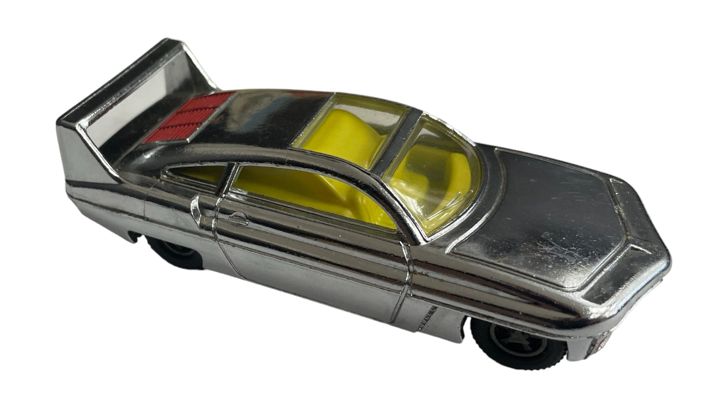 Vintage 1967 Gerry Andersons Joe 90 Dinky Toys Number 108 Sam Loover Sam's Car Diecast Replica Vehicle With Pull Back And Go Action - With Display Plinth & Original Box