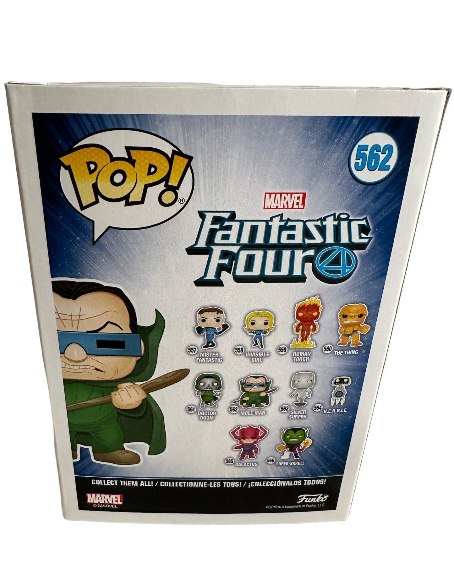 POP! 2019 Marvels The Fantastic Four Pop Vinyl Figure - Mole Man Bobble-Head No. 562 - Brand New Shop Stock Room Find