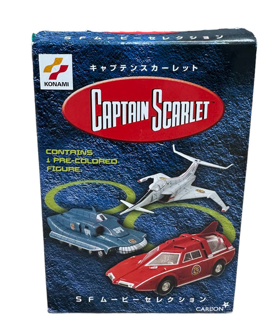 Vintage Konami 2003 Gerry Anderson Captain Scarlet & The Mysterons Spectrum Pursuit Vehicle SPV Model - Shop Stock Room Find