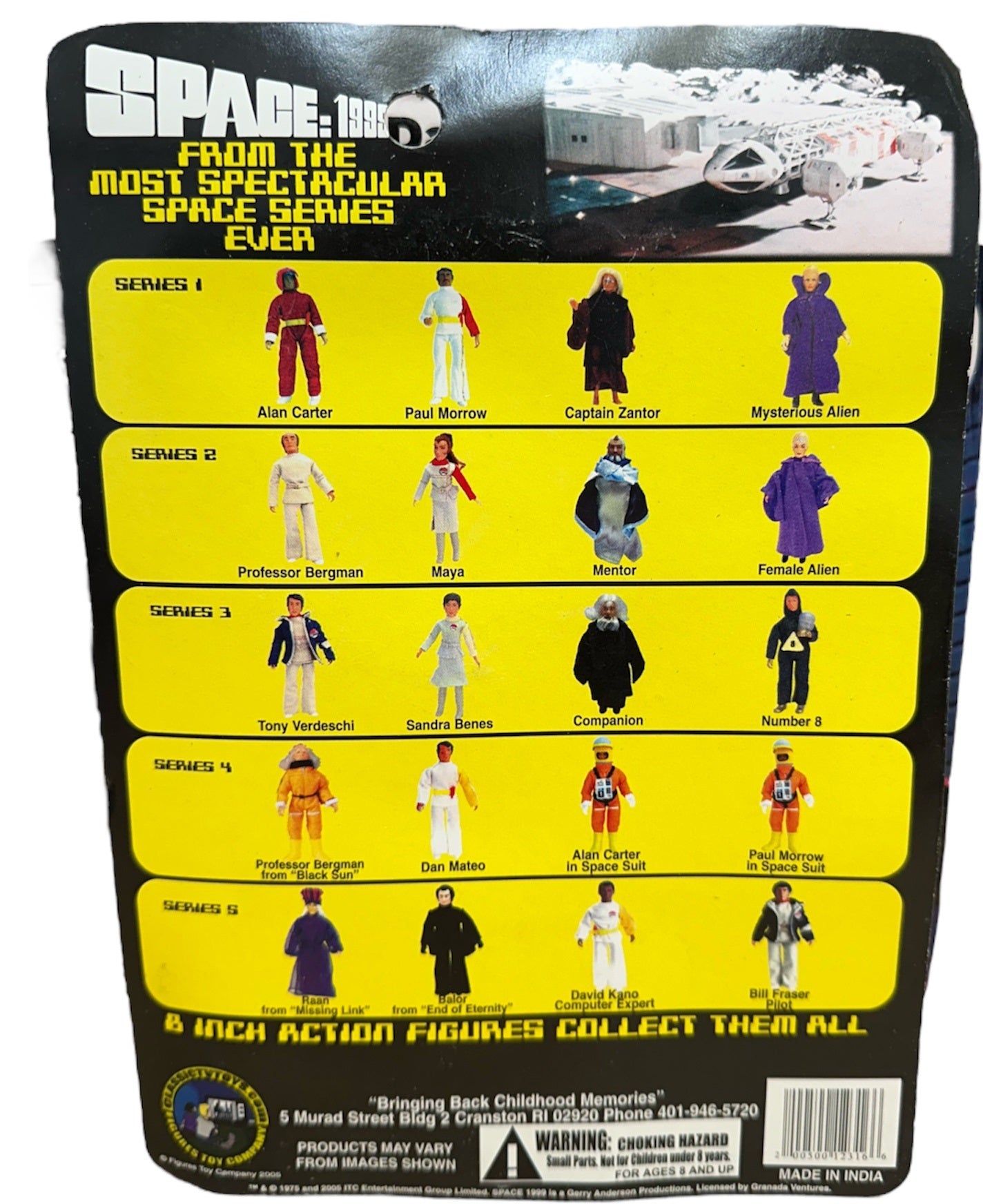 Vintage 2005 Gerry Andersons Space 1999 Megos Style The Companion From The TV Episode The Infernal Machine - 8" Action Figure - Shop Stock Room Find