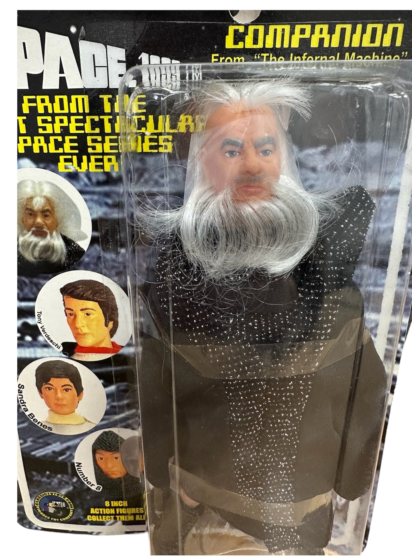Vintage 2005 Gerry Andersons Space 1999 Megos Style The Companion From The TV Episode The Infernal Machine - 8" Action Figure - Shop Stock Room Find