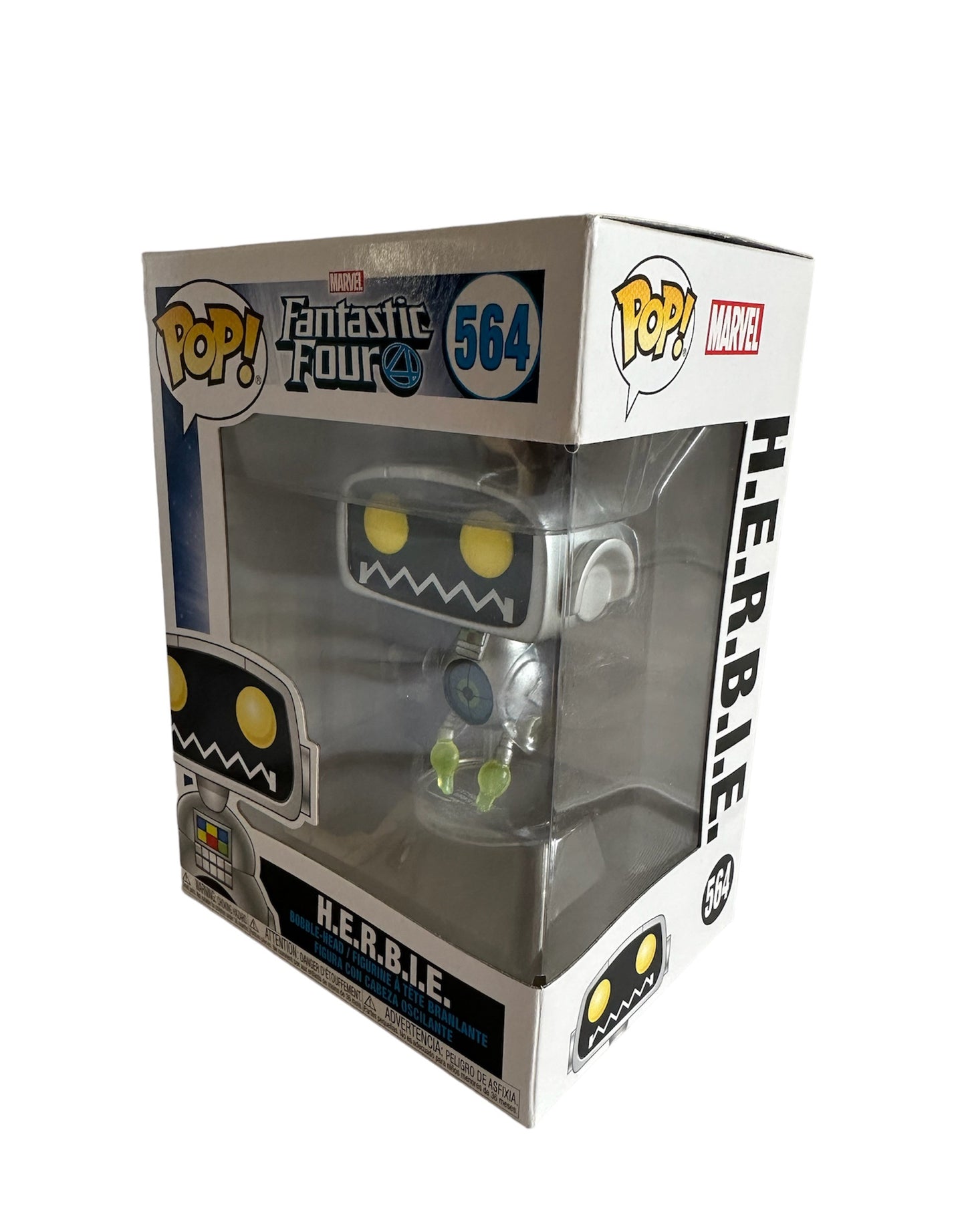 POP! 2019 Marvels The Fantastic Four Pop Vinyl Figure - H.E.R.B.I.E Bobble-Head No. 564 - Brand New Shop Stock Room Find