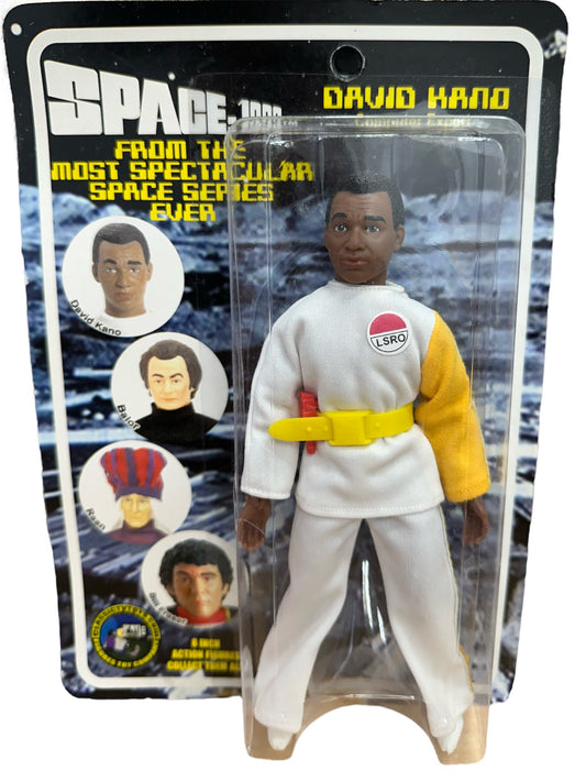 Vintage 2005 Gerry Andersons Space 1999 Megos Style David Kano - Monbase Alphas Computer Expert 8" Action Figure - Shop Stock Room Find