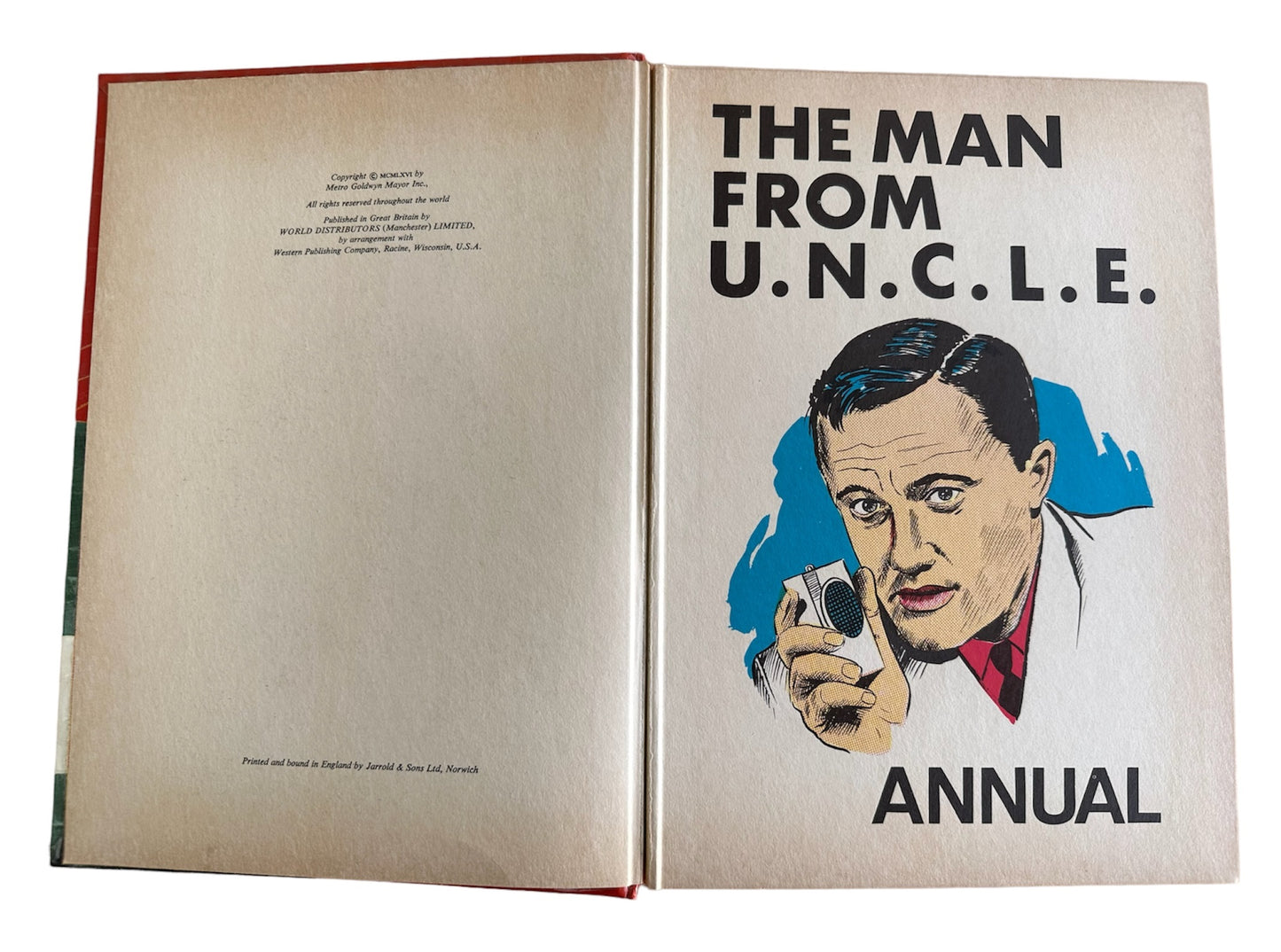 Vintage 1966 The Man From UNCLE Annual