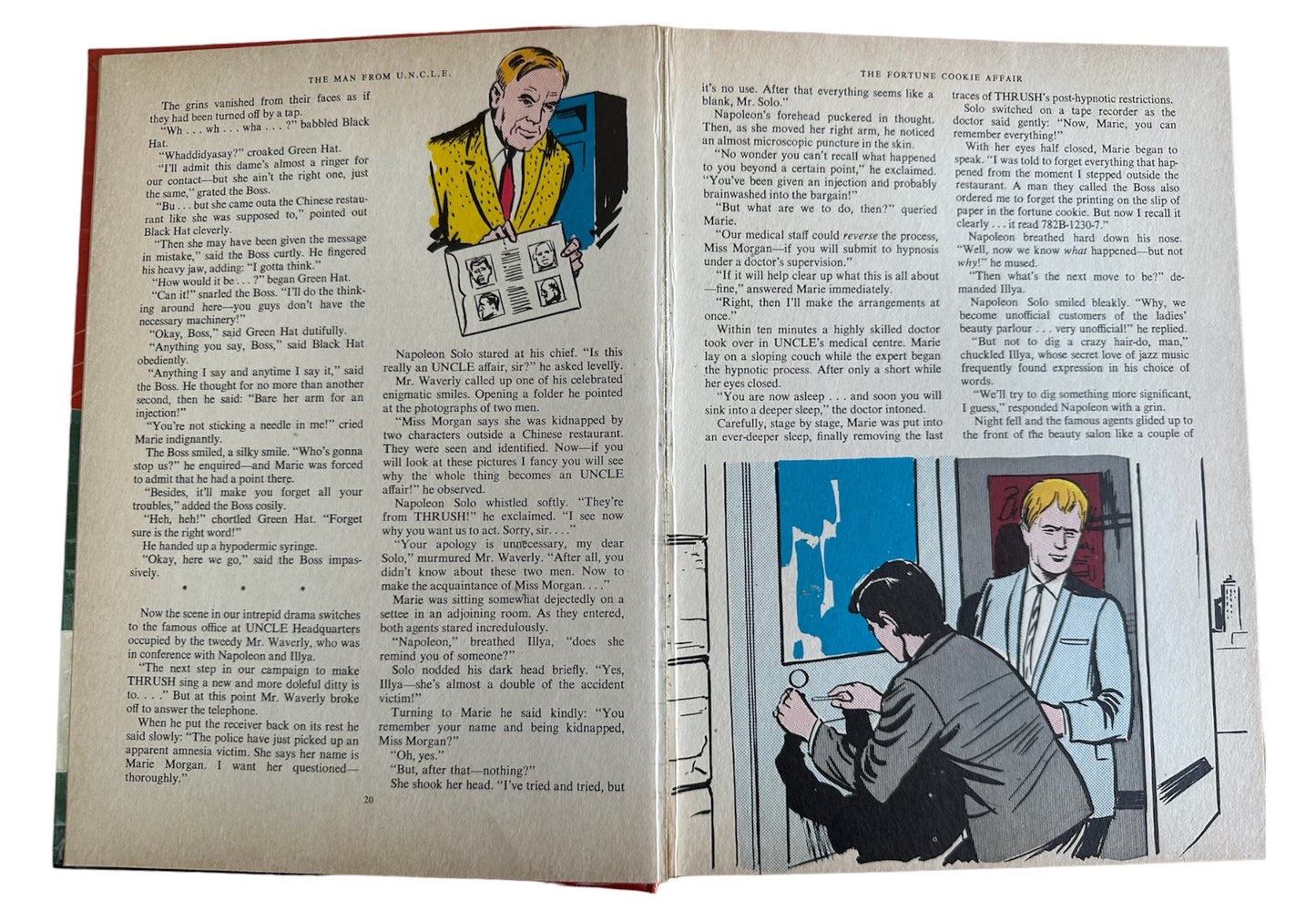 Vintage 1966 The Man From UNCLE Annual
