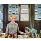 Waddington 1968 Gerry Andersons Joe 90 82 Piece Fully Interlocking Jigsaw Puzzle Joe 90 In The Lab - Fantastic Condition 100% Complete - In The Original Box