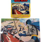 Vintage 1966 Batman 260 Piece Jigsaw Puzzle Crashing The Barrier In The Original Box - Ultra Rare