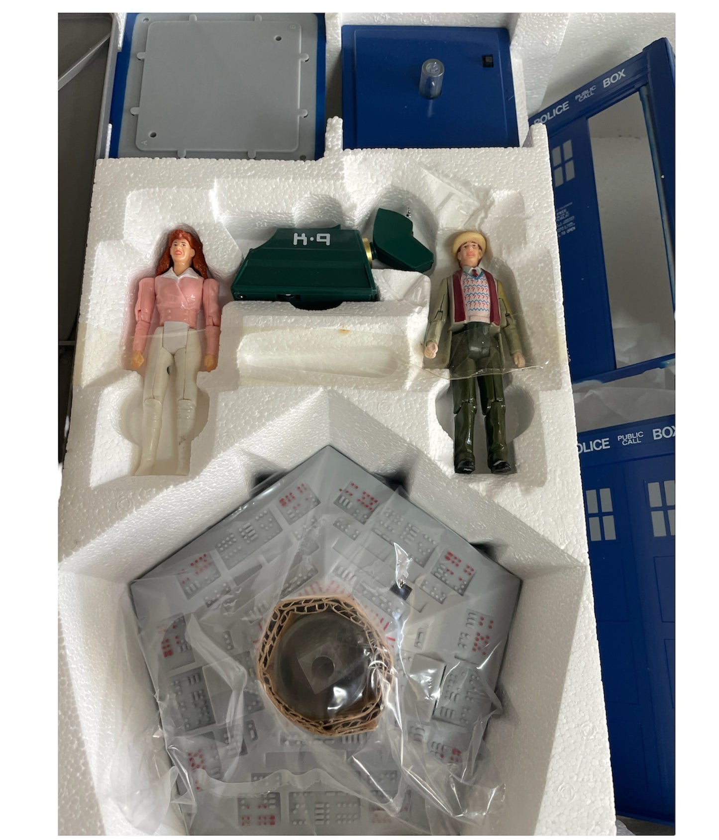 Vintage Dapol 1987 Doctor Dr Who Limited Edition 25th Anniversary Commemorative Diorama Tardis Playset With 7th Doctor, K-9 & Mel Figures - Shop Stock Room Find.