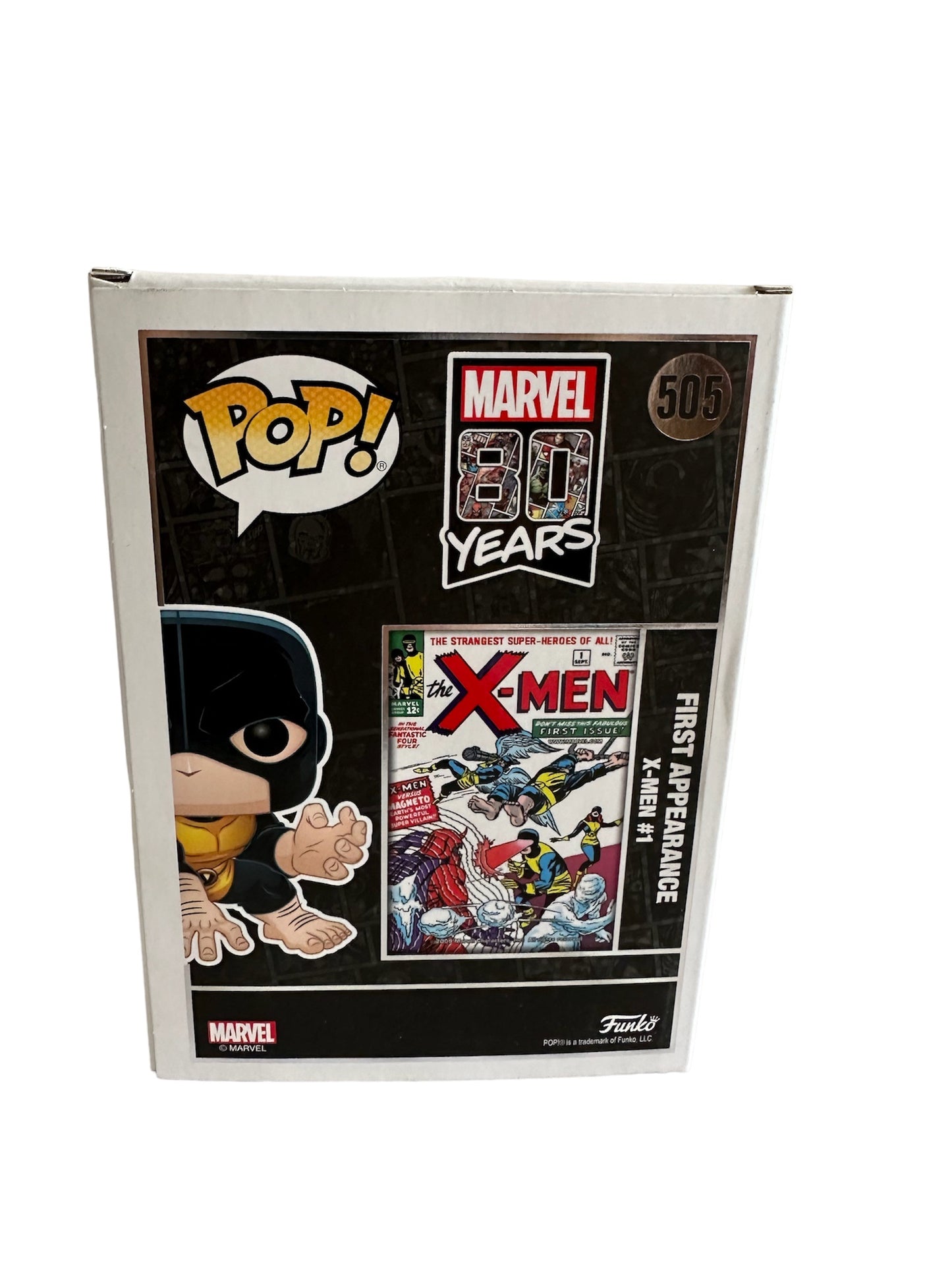POP! 2019 Marvels 80 Years First Appearance Pop Vinyl Figure - The Beast Bobble-Head No. 505 - Brand New Shop Stock Room Find