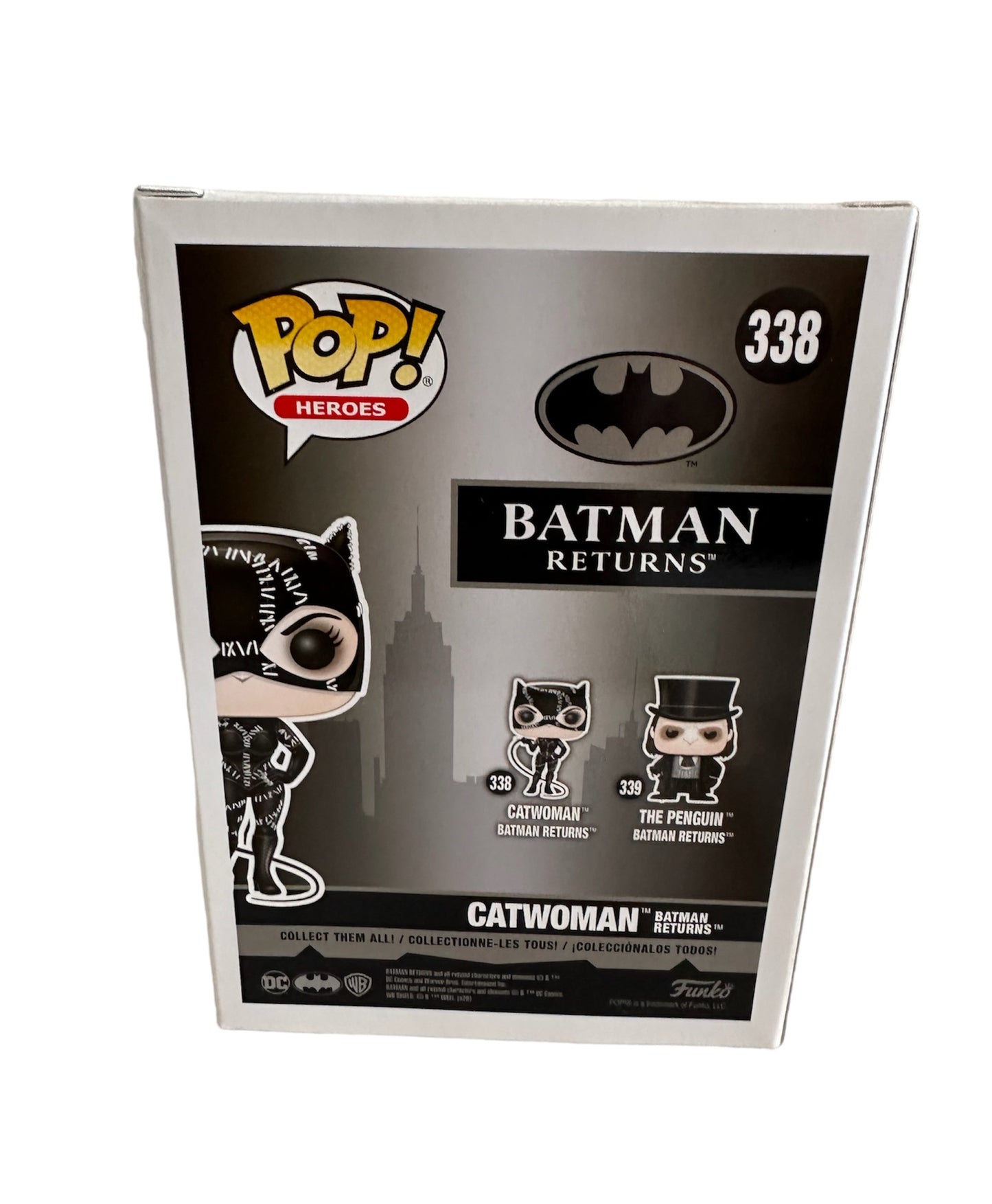 POP! Heroes 2020 Batman Returns Pop Vinyl Figure - Catwoman No. 338 - Brand New Shop Stock Room Find