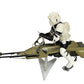 Vintage 1996 Ultra Rare Star Wars Return Of The Jedi Speeder Bike & Trooper Scale Model Kit - Fully Built Former Display Model.