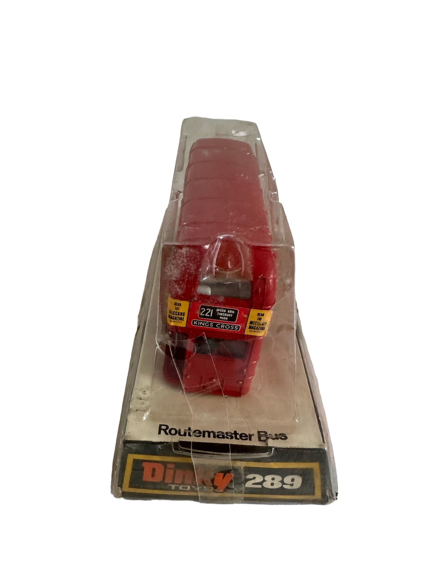 Vintage 1964 Dinky Die Cast Toys No. 289 First Release Routemaster Double Decker Bus 1/43 Scale Replica Vehicle In The Original Packaging - Shop Stock Room Find