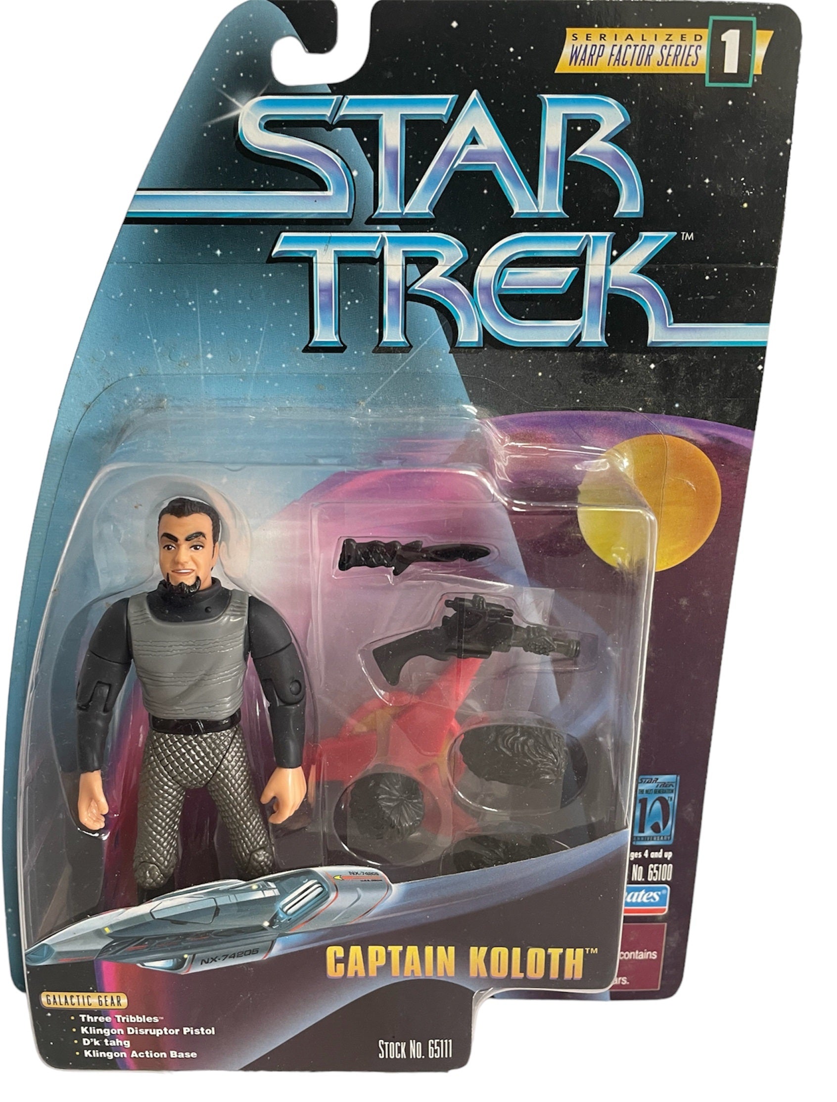 Vintage Playmates 1997 Star Trek The Original Series / Deep Space