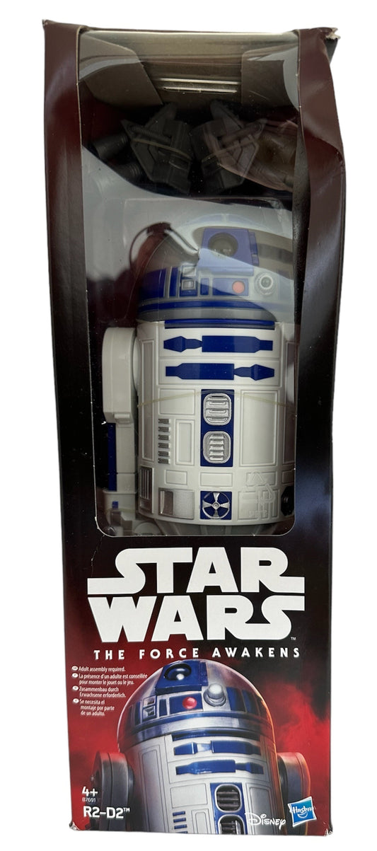 Vintage 2015 Star Wars The Force Awakens 12-inch Action Figure Series R2-D2 Astromech Droid - Factory Sealed Shop Stock Room Find