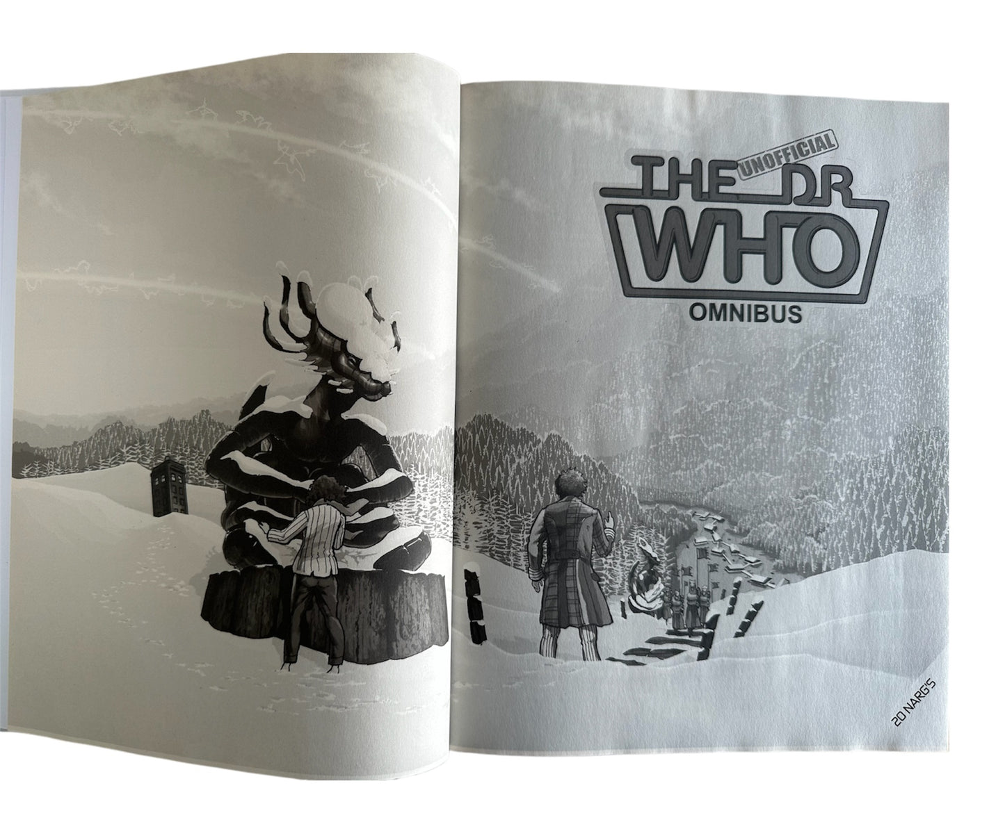 Vintage Terraqueous 2000 - The Unofficial Dr Who Omnibus annual - Adventures In Space And Time And Beyond - Large Hardback Book - Brand New Shop Stock Room Find