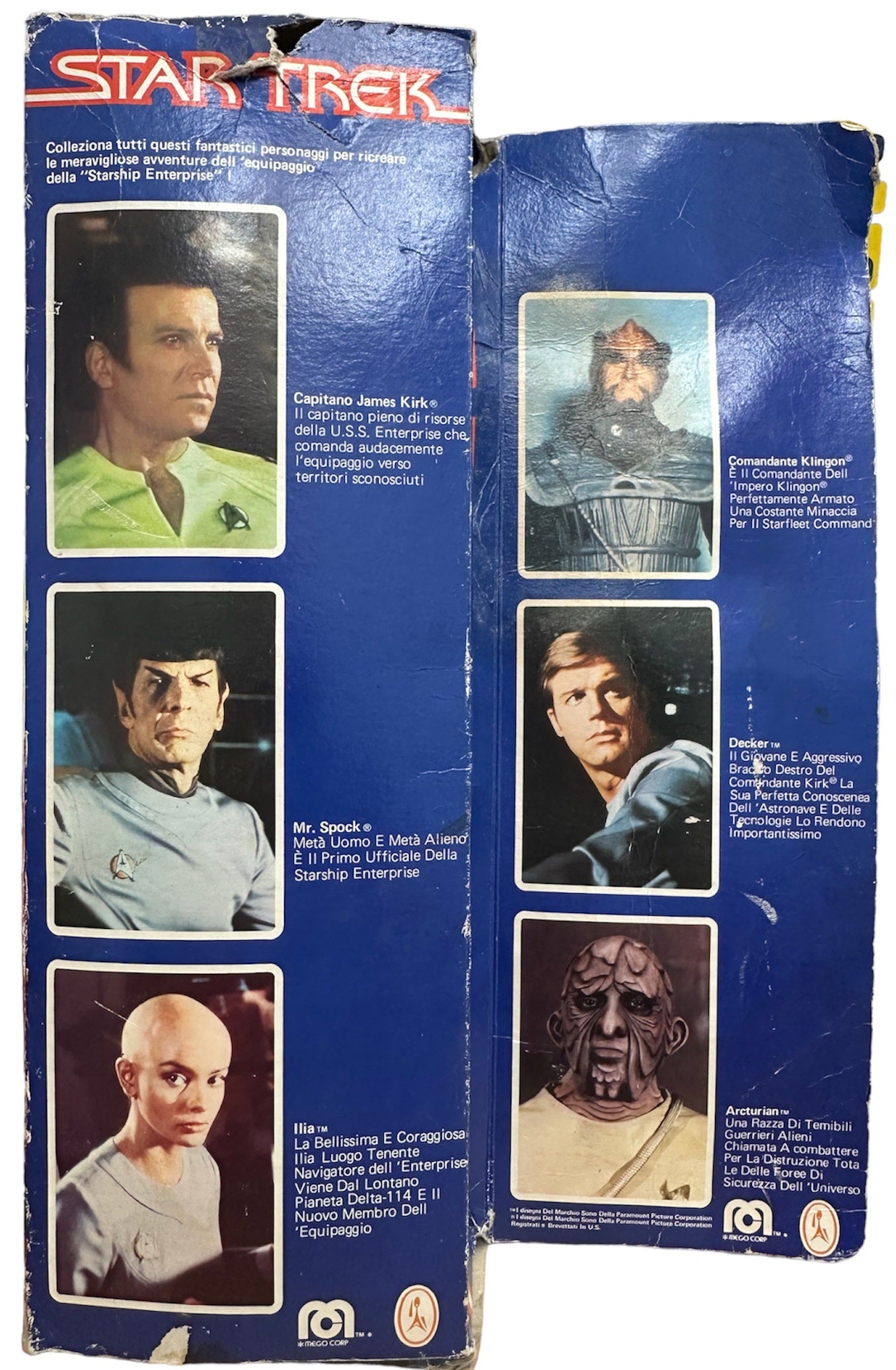 Vintage 1977 Star Trek The Motion Picture 12 inch Arcturian Action Figure - Fantastic Condition In The Original Box.