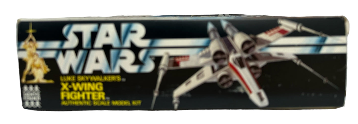 Vintage Kenner/Denys Fisher 1977 Ultra Rare Star Wars Luke Skywalkers X-Wing Fighter Scale Model Kit - Complete In The Box - Shop Stock Room Find