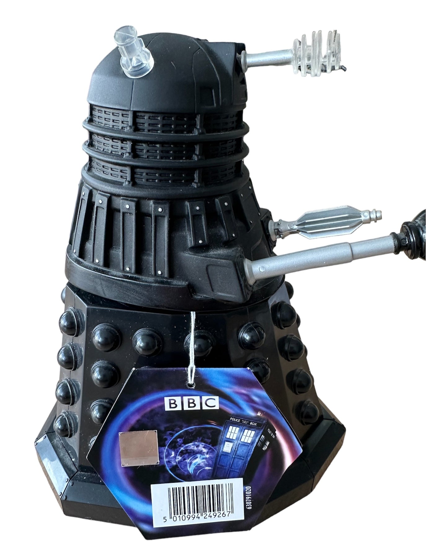 Vintage 2005 Doctor Who The Black Dalek 8 Inch Tall Action Figure Filled With 250ml Of Bubble Bath - Brand New Factory Sealed Shop Stock Room Find